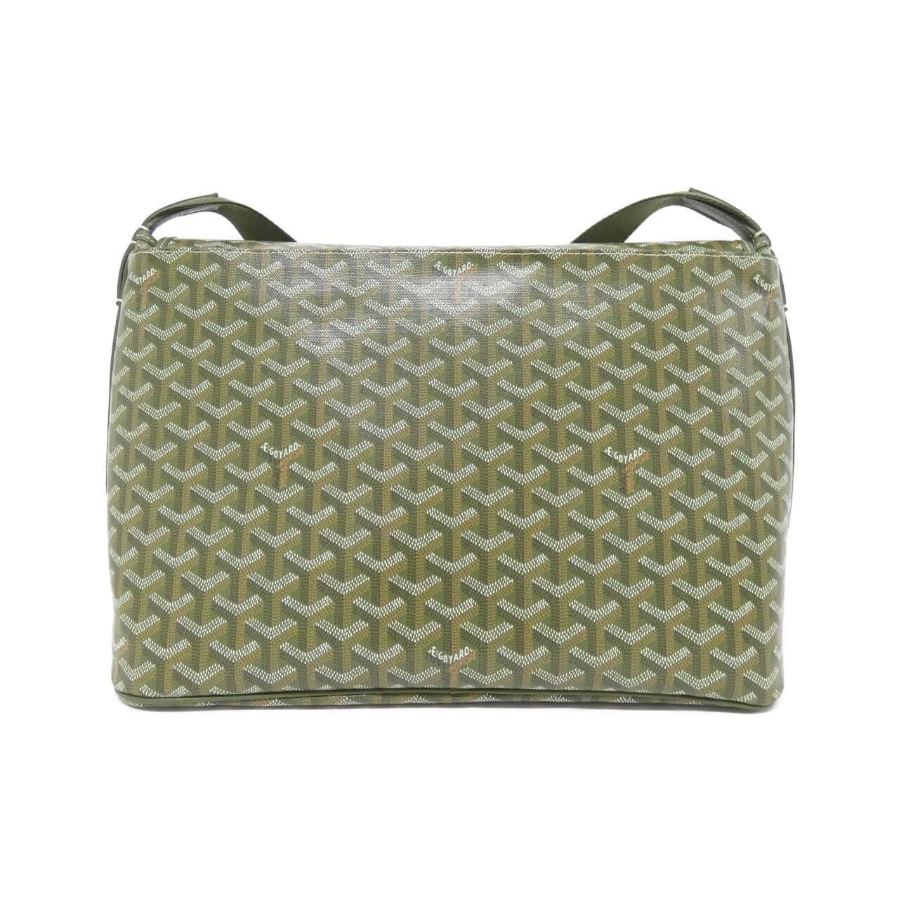 GOYARD 国内買付 カペシアン バッグ MM カーキ コメ兵｜ゴヤール カペシアン MM ショルダーバッグ｜GOYARD