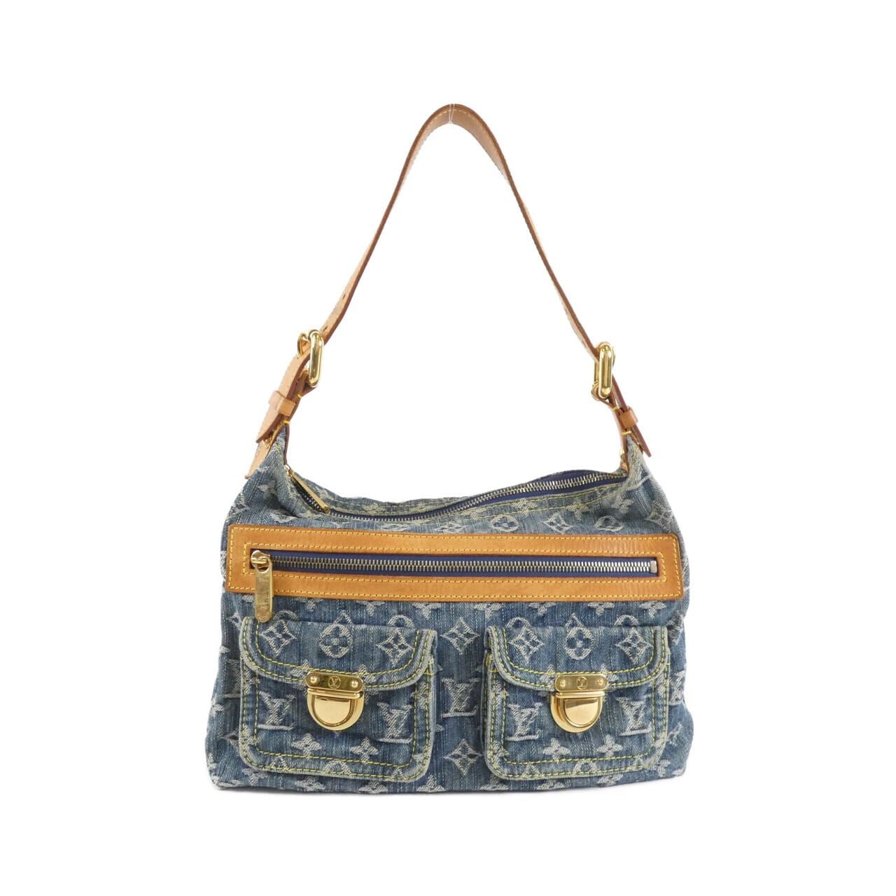 ルイヴィトン モノグラム デニム バギー PM M95049 ショルダーバッグ