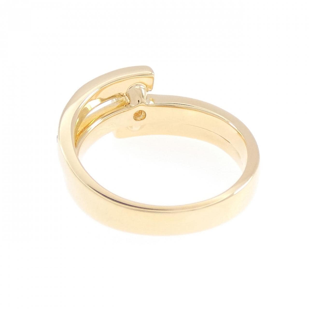 K18YG ダイヤモンド リング 0.37CT