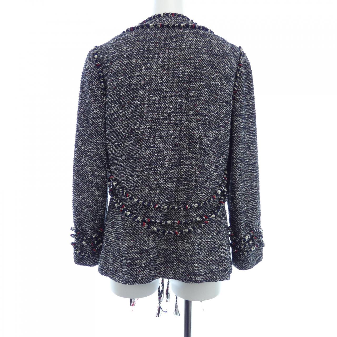 シャネル CHANEL ノーカラージャケット