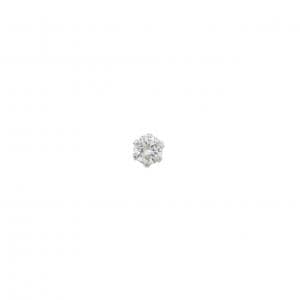 PT900 ダイヤモンド ピアス 0.10CT 片耳