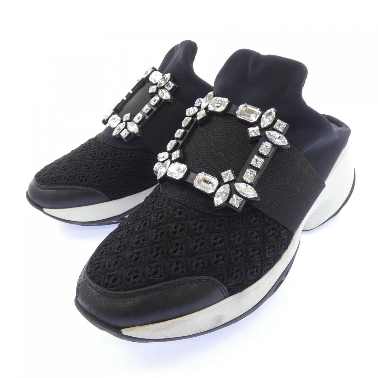 ロジェヴィヴィエ ROGER VIVIER ヴィヴラン ストラスバックル ミュール シューズ