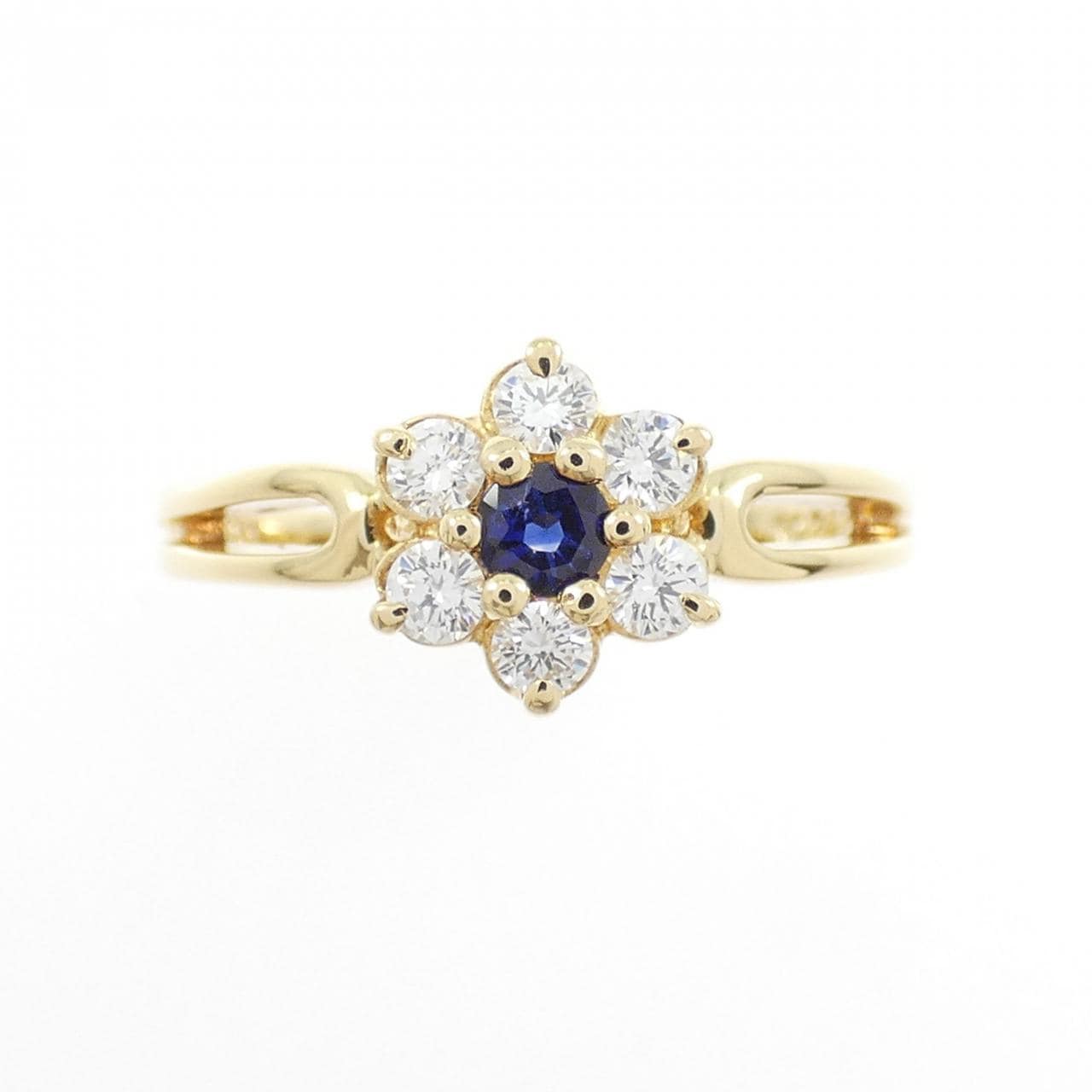ミキモト サファイヤ リング 0.14CT