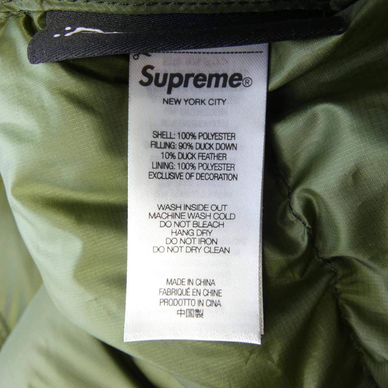 シュプリーム SUPREME 700-Fill Down Lightweight ダウンジャケット