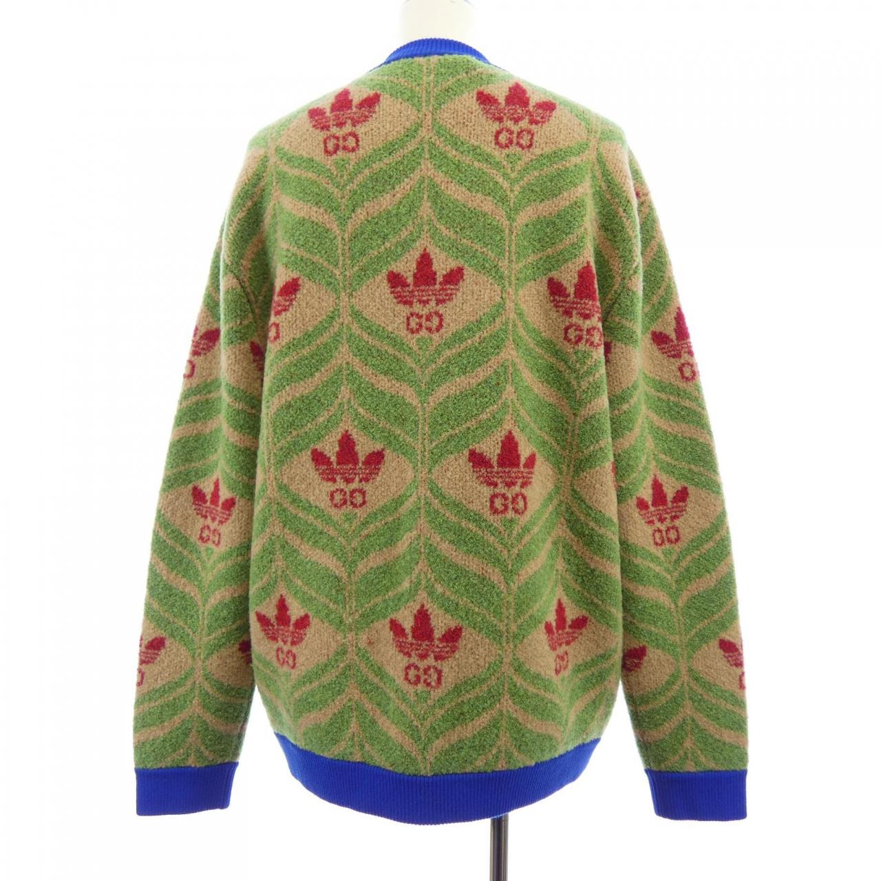 グッチ GUCCI ADIDAS 723089 XKCUS カーディガン