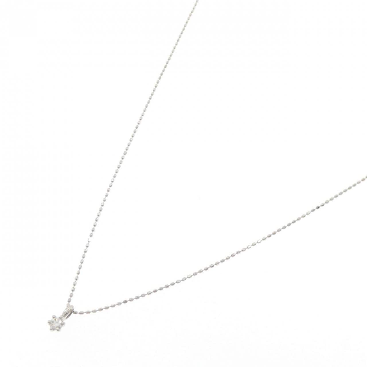 PT850 ダイヤモンド ネックレス 0.10CT
