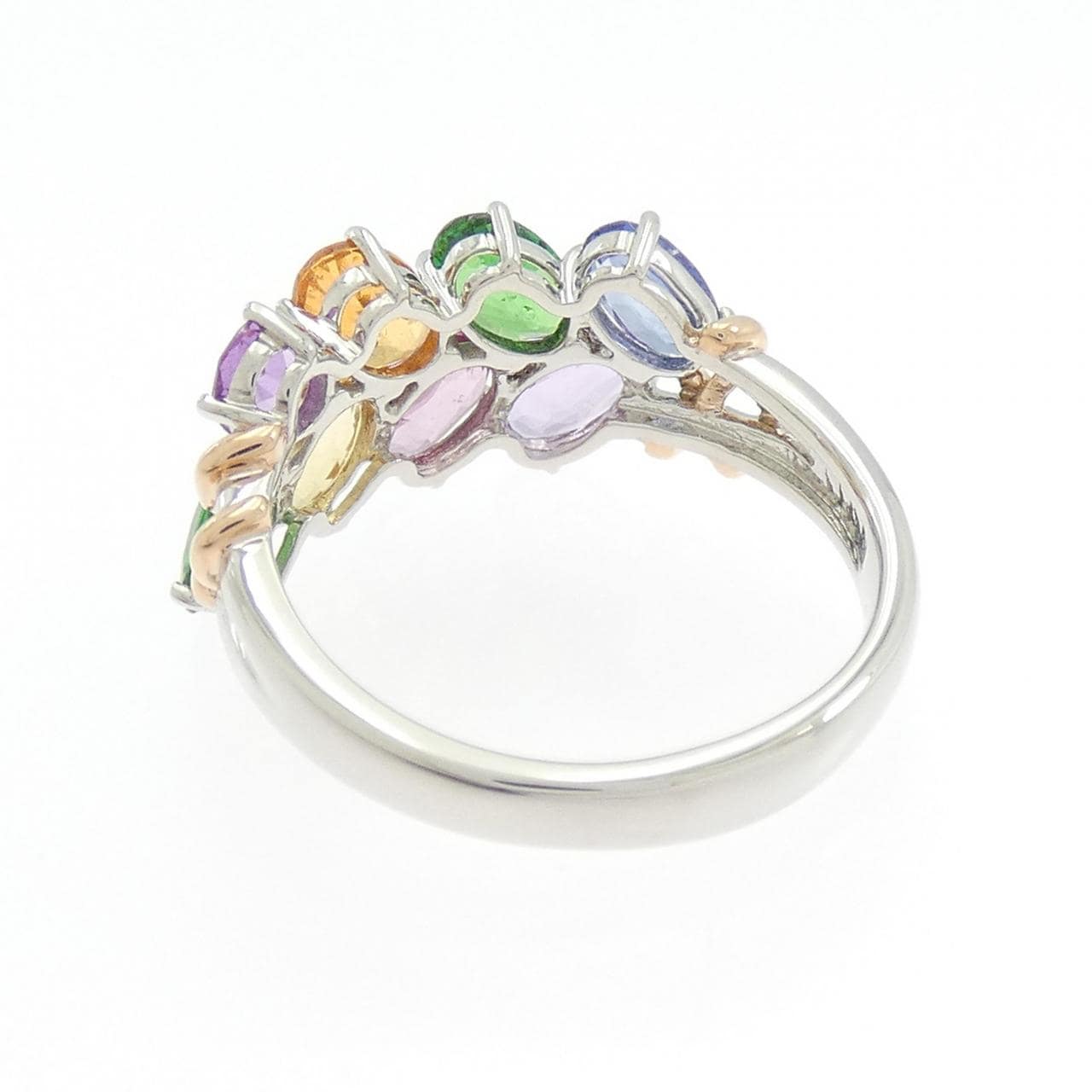 ジーエスティービー カラーストーン リング