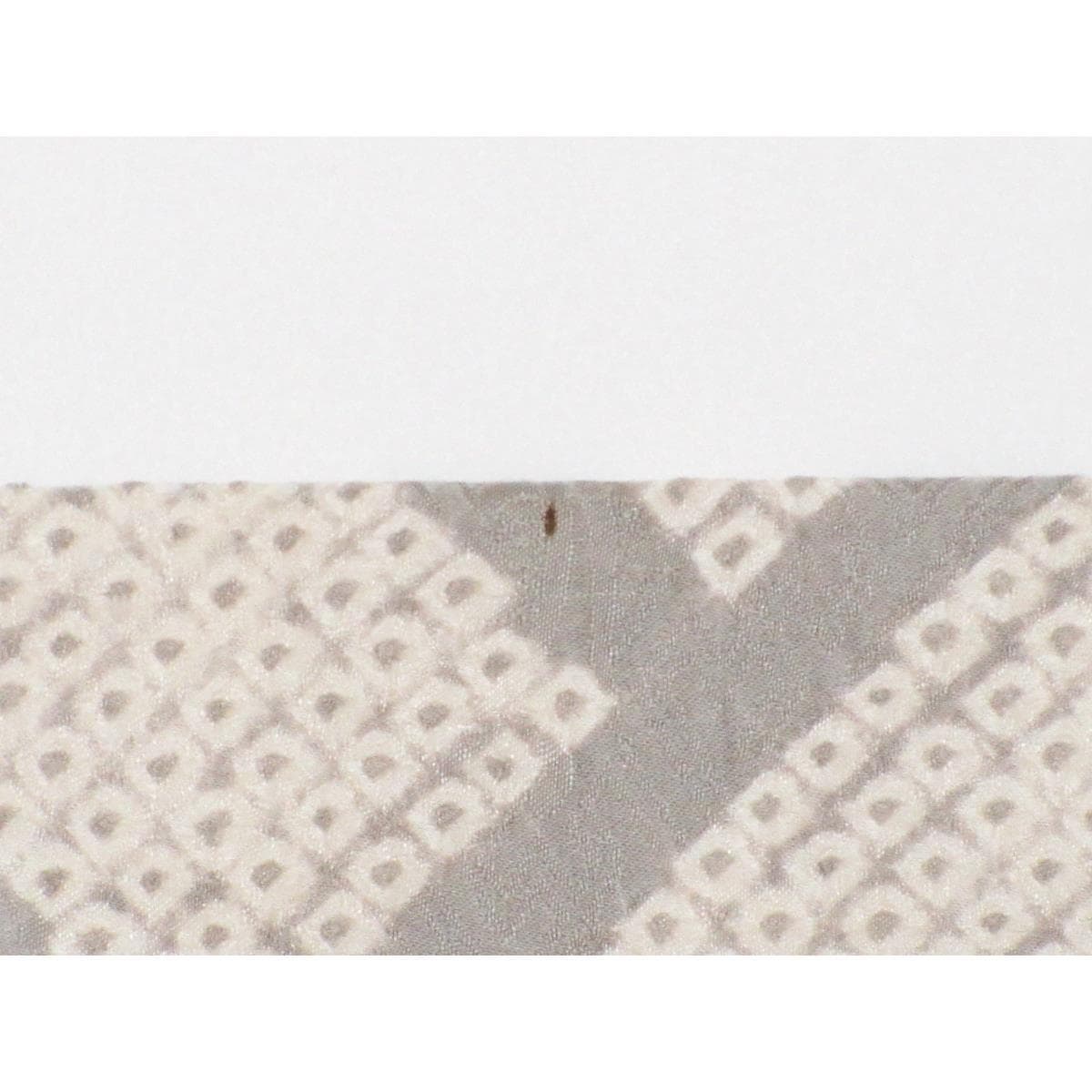 名古屋帯　染帯　刺繍入り絞り加工