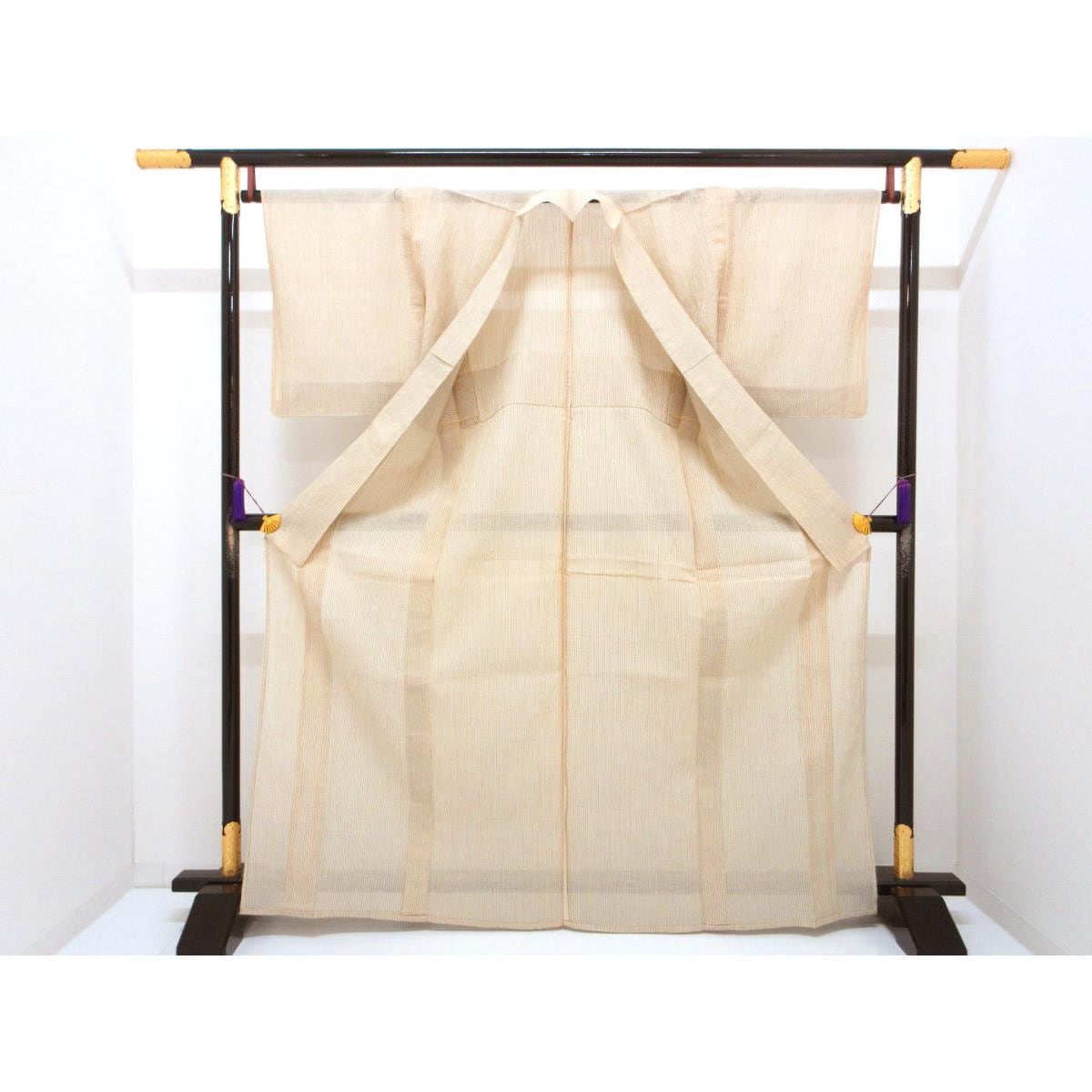 【未使用品】単衣【小千谷ちぢみ】