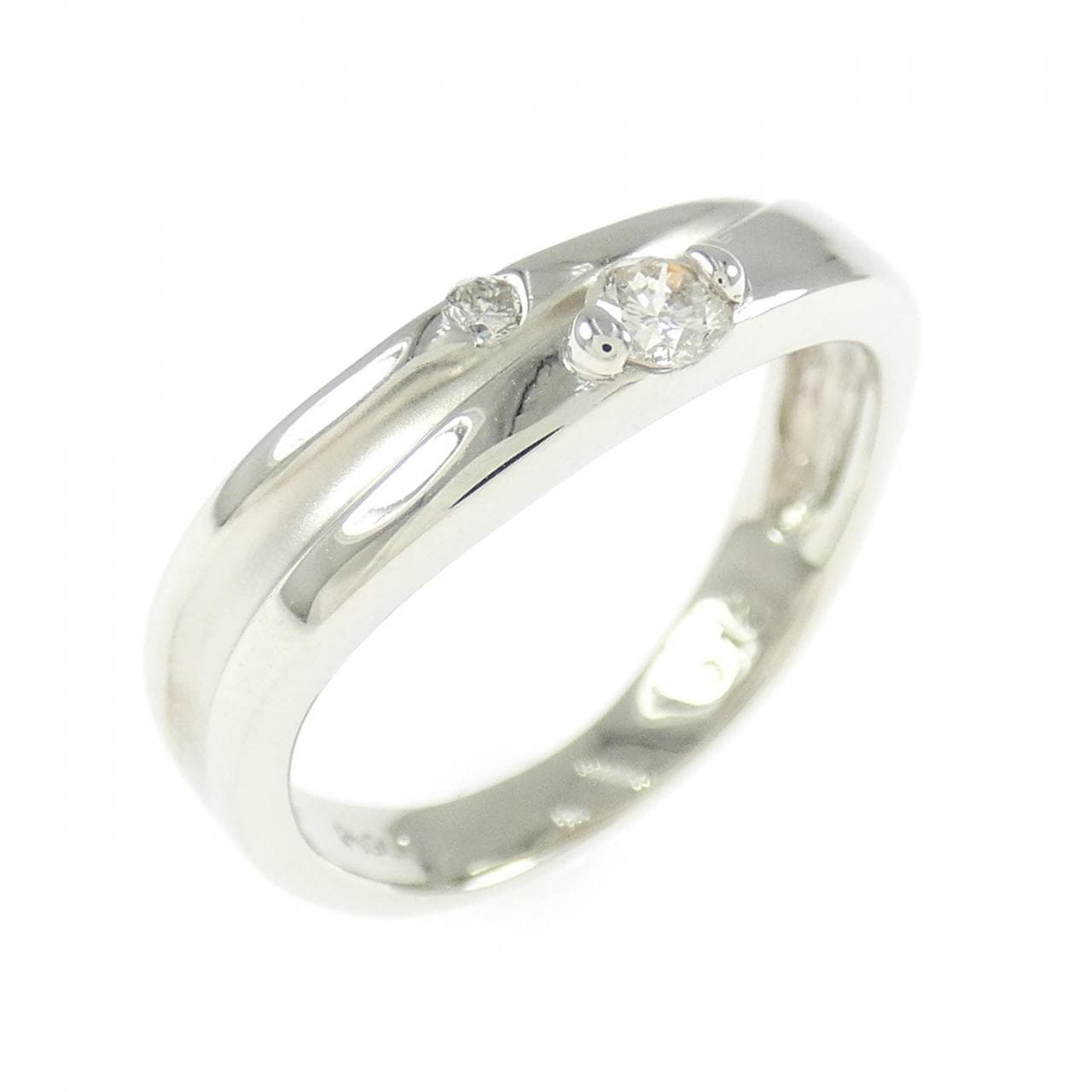 PT900 ダイヤモンド リング 0.12CT