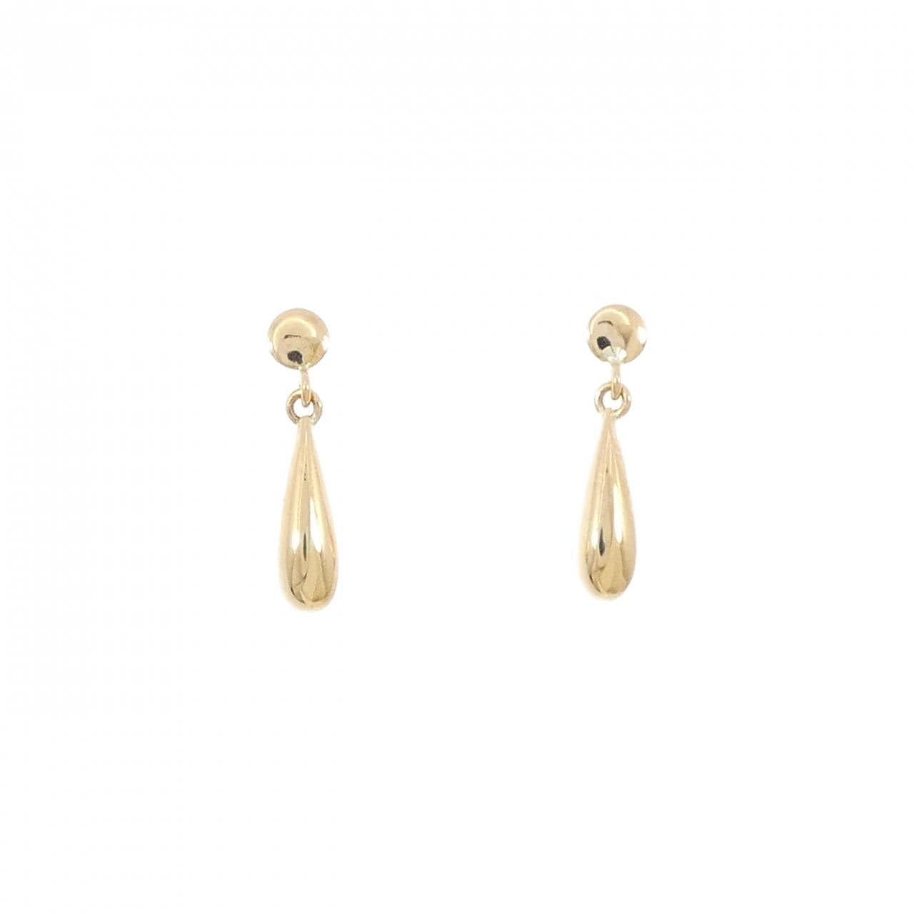 K18YG earrings