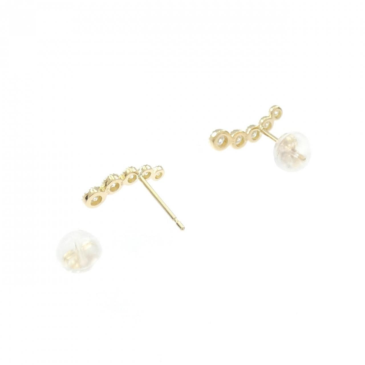 【リメイク】K18YG ダイヤモンド ピアス 0.20CT
