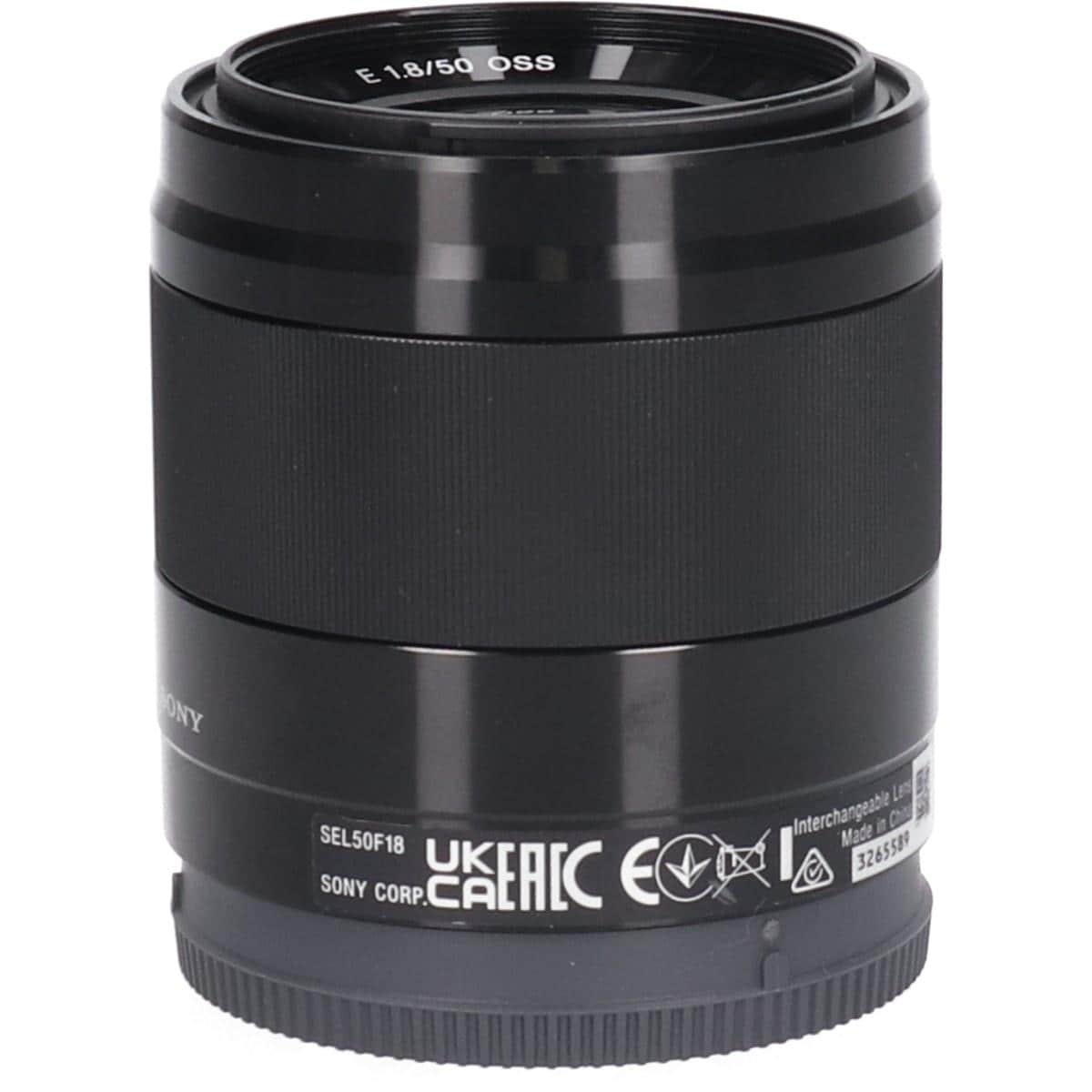 Ｅ５０ｍｍ　Ｆ１．８ＯＳＳ（ＳＥＬ５０Ｆ１８）ＢＬＡＣＫ