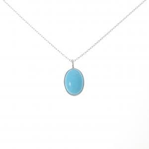 ジーエスティービー ターコイズ ネックレス 4.00CT