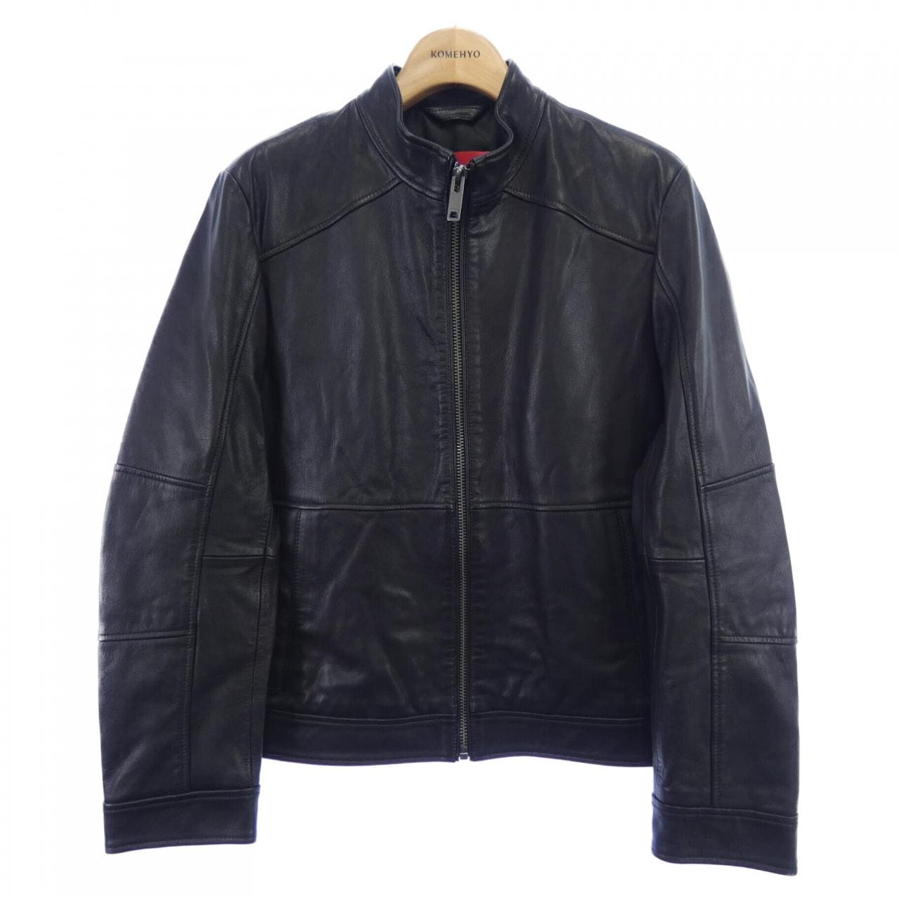 ヒューゴ HUGO レザーライダースジャケット