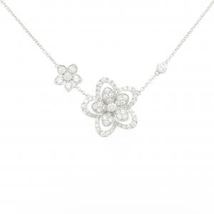 グラフ ワイルドフラワー ダブルダイヤモンド ネックレス