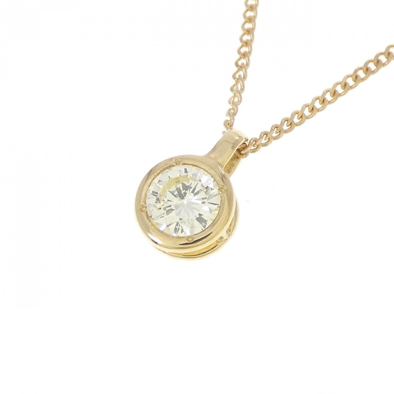 K18YG ダイヤモンド ネックレス 0.315CT