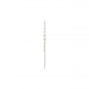 PT950 ダイヤモンド ピアス 0.10CT 片耳