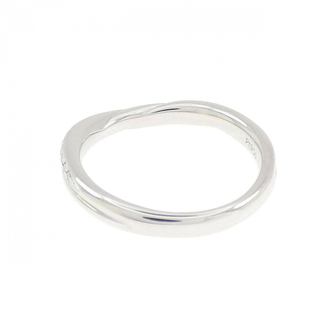 PT950 ダイヤモンド リング 0.052CT