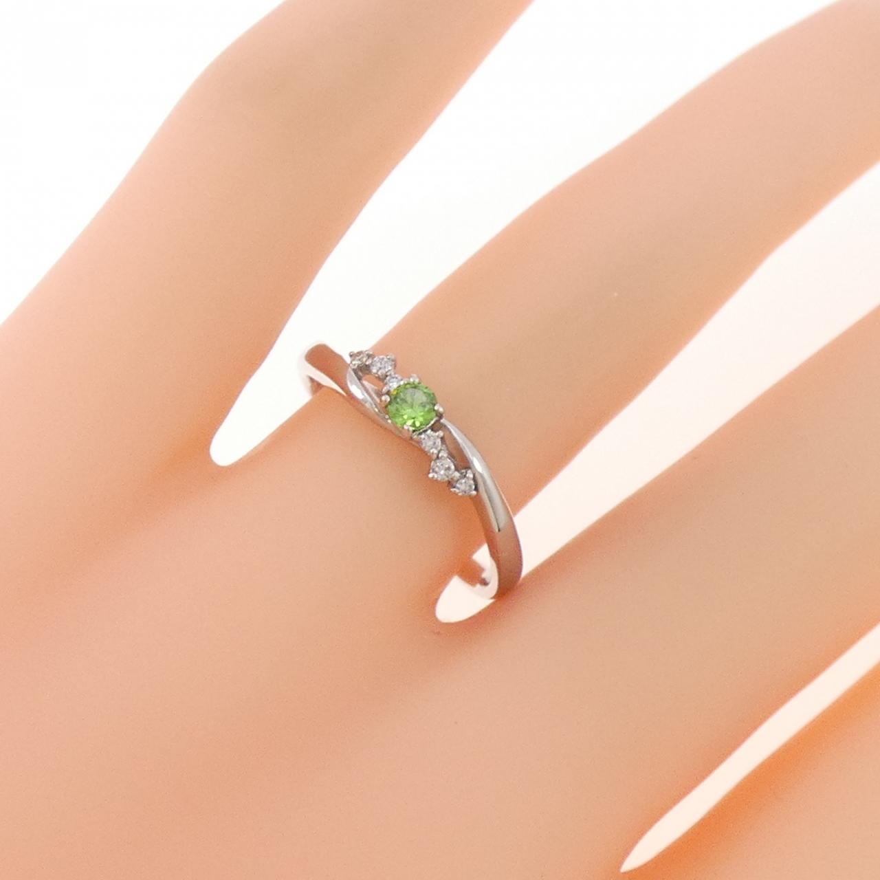 PT900 デマントイドガーネット リング 0.11CT