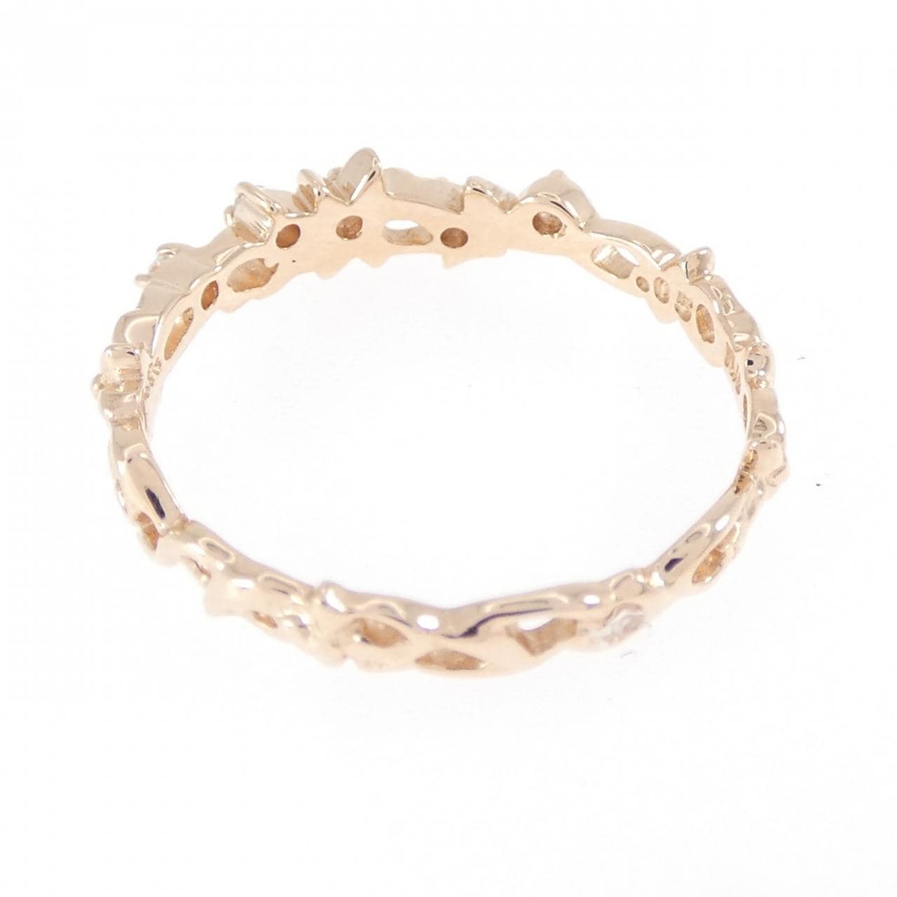 アガット ダイヤモンド リング 0.05CT