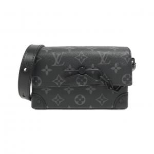 LOUIS VUITTON Monogram Eclipse Steamer 可穿戴钱包 M81783 单肩包