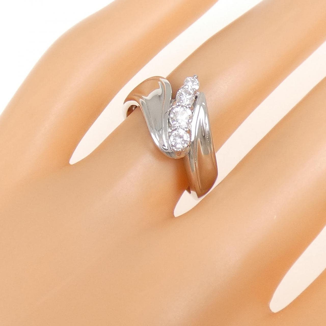 PT900 ダイヤモンド リング 0.340CT