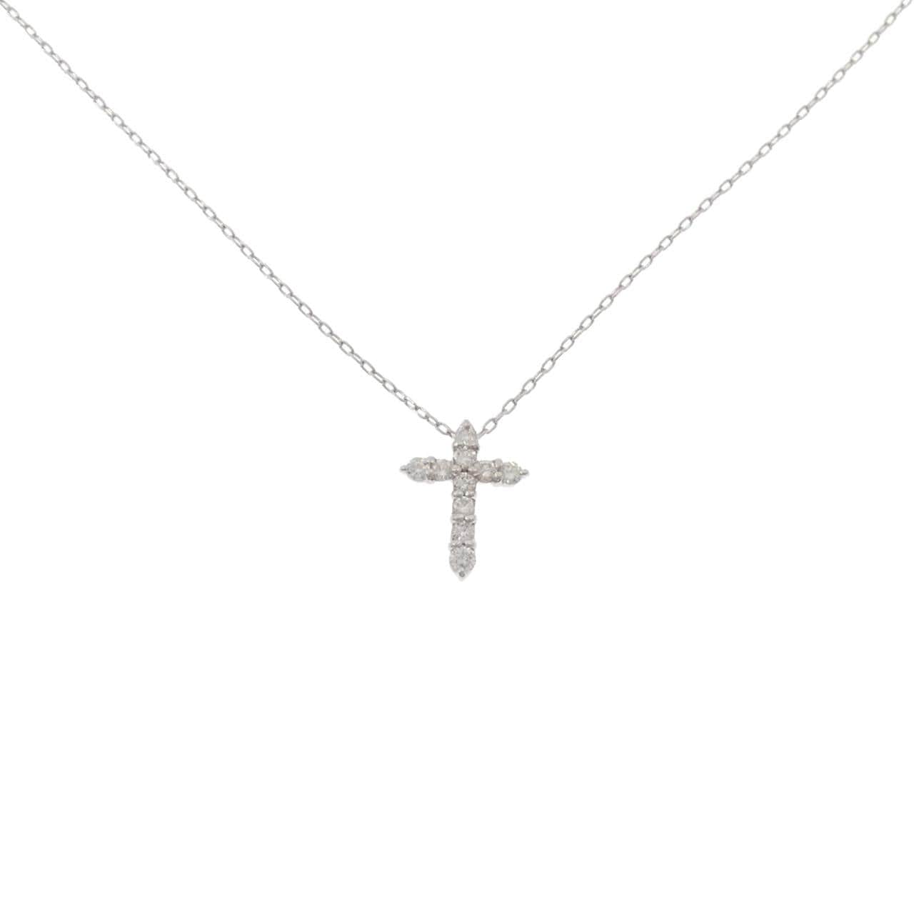 PT900/PT850 ダイヤモンド ネックレス 0.30CT