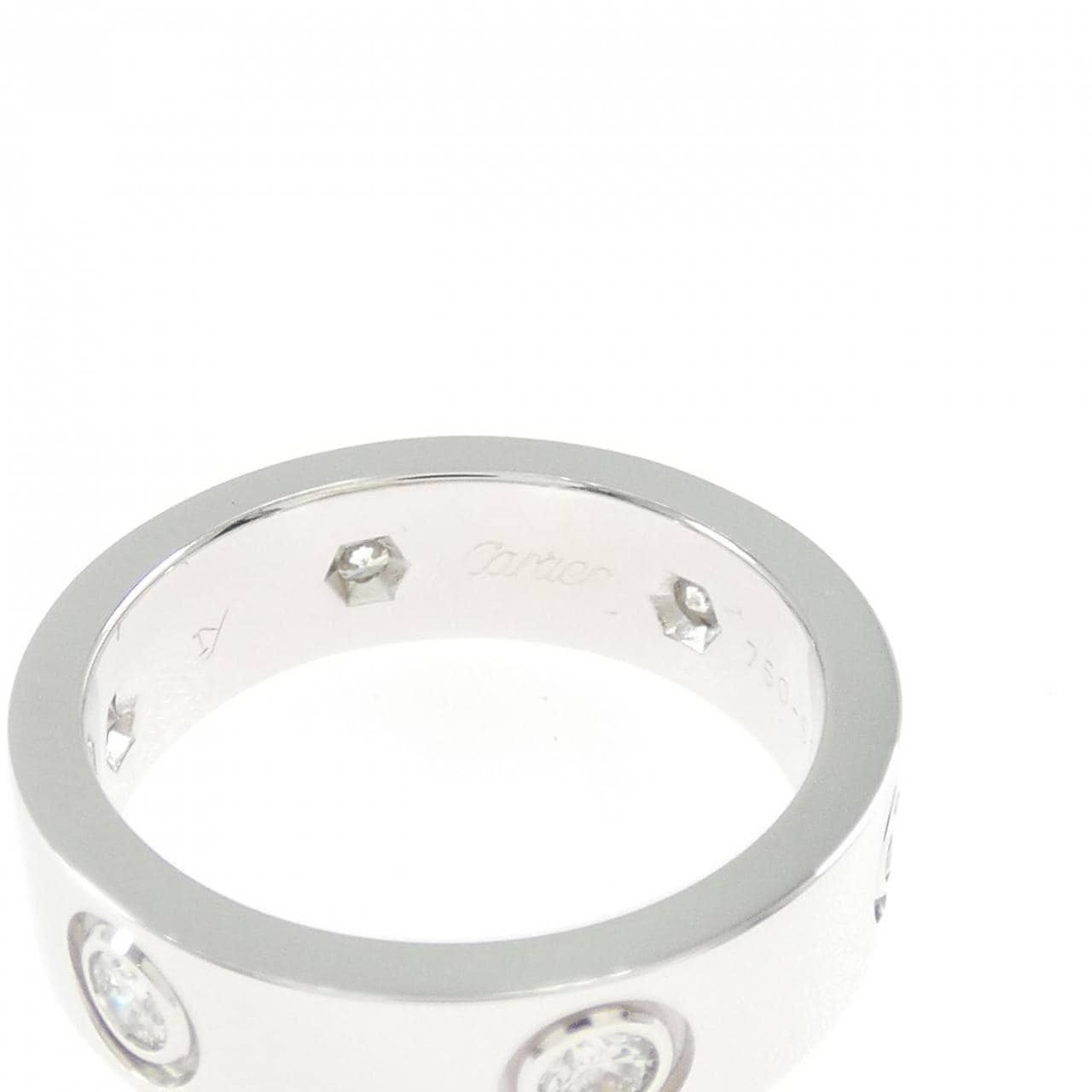 CARTIER LOVE全鑽戒指