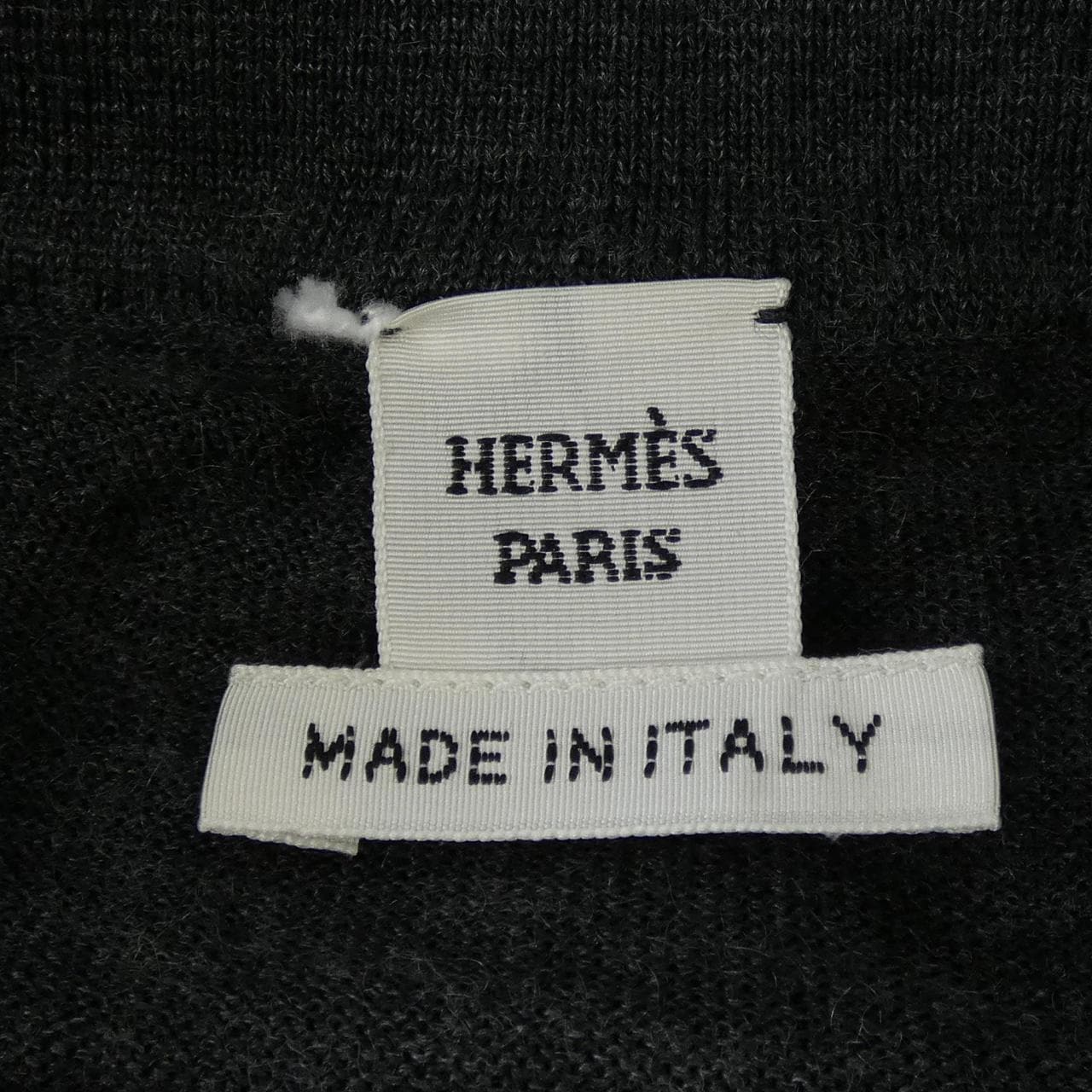 エルメス HERMES クリッククラック ア ポア CLIC CLAC A POIS ツイルレーヌ. ワンピース