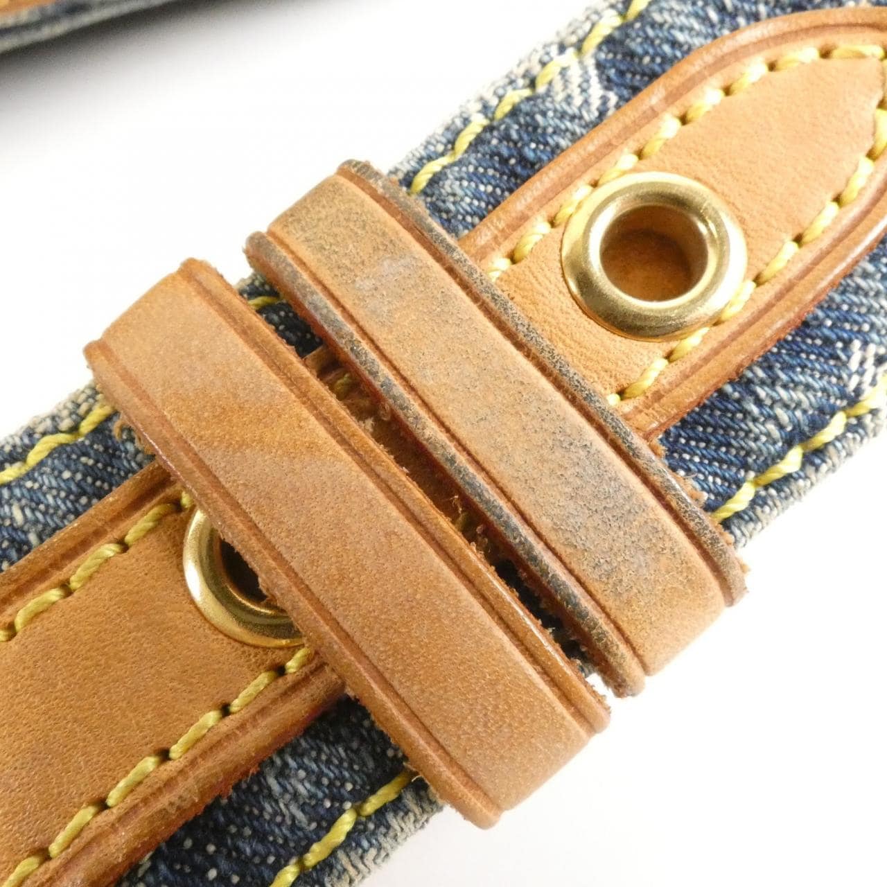 ルイヴィトン モノグラム デニム バムバッグ M95347 ショルダーバッグ