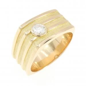 K18YG ダイヤモンド リング 0.323CT