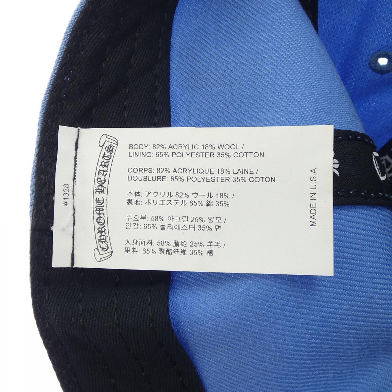 クロムハーツ CHROME HEARTS FITTED WOOL ACRYLIC VINY HEART 3204206416******308 キャップ