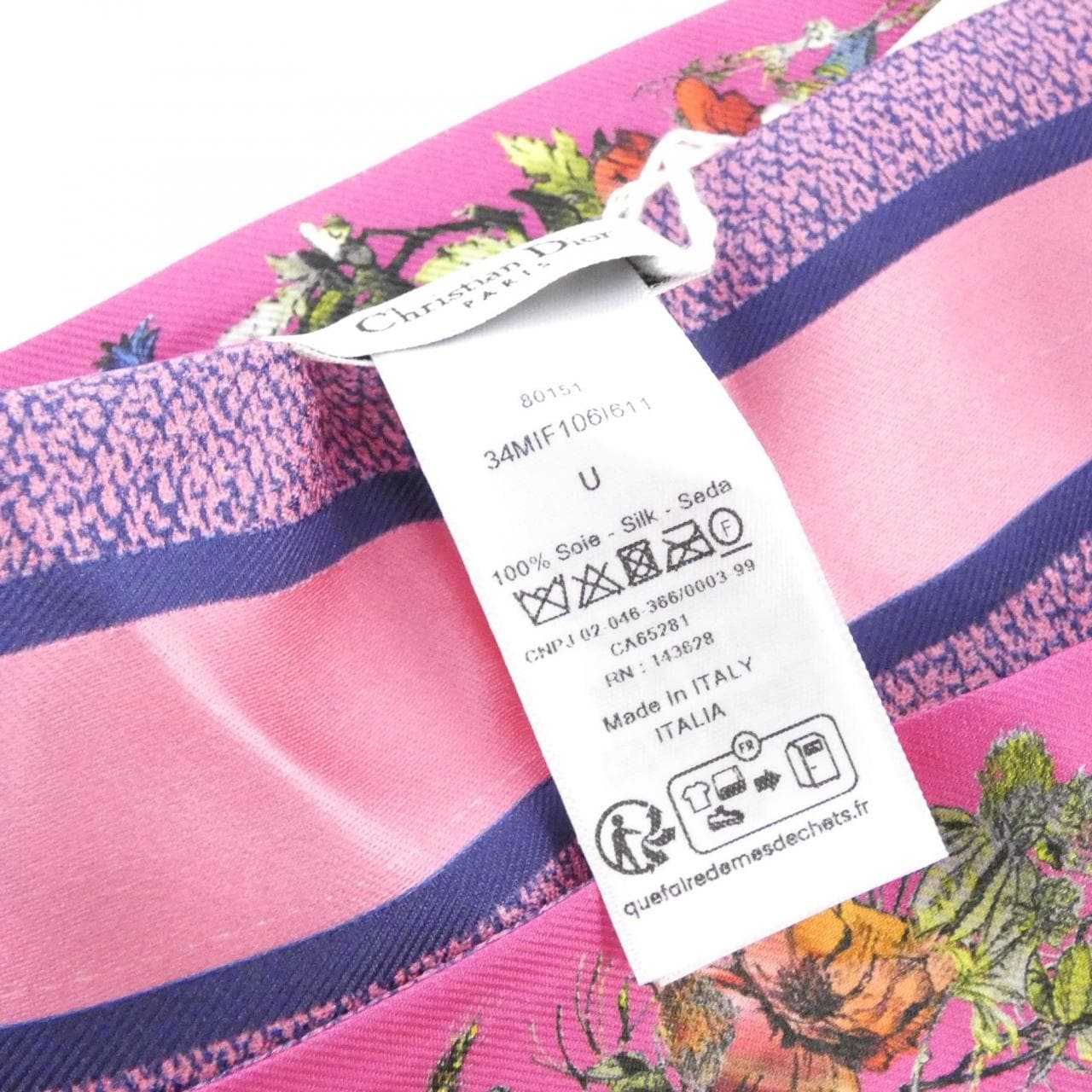 Christian DIOR 34MIF106I611 Scarf