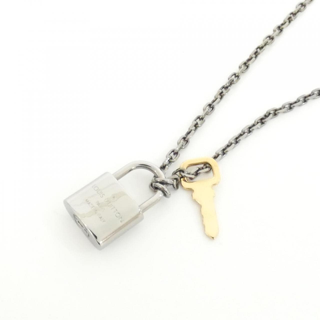 ルイヴィトン バレンタイン パドロック ネックレス M01149 ネックレス