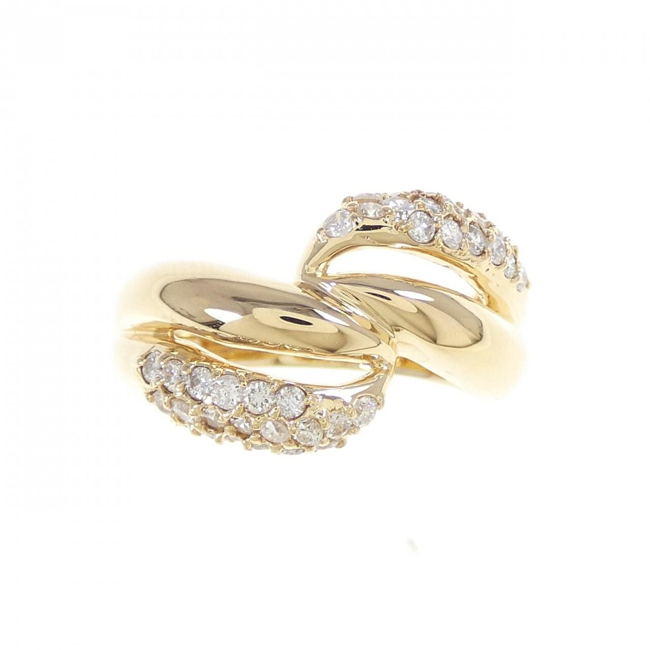 K18YG ダイヤモンド リング 0.50CT