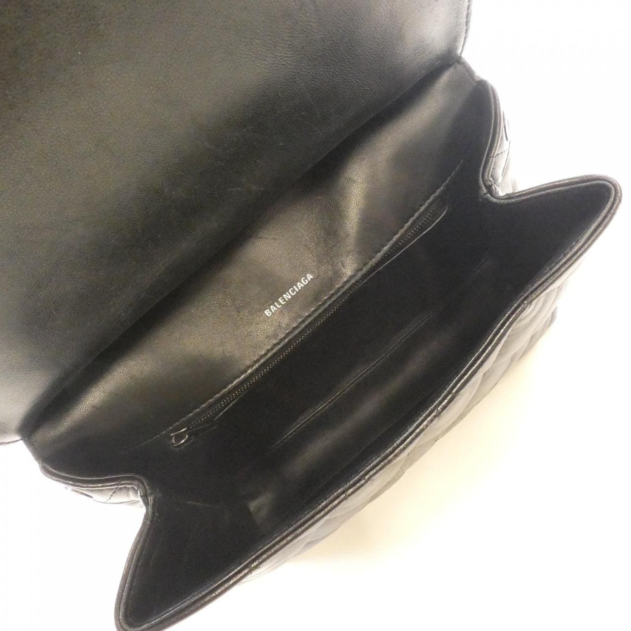 バレンシアガ B ロゴ ショルダー M キルテッド 593371 ショルダーバッグ