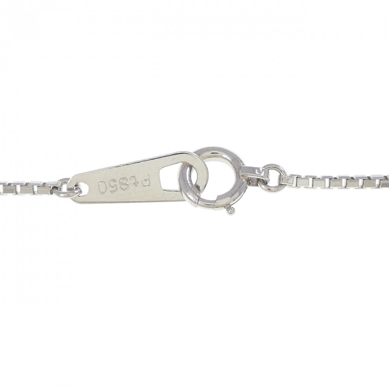 PT900/PT850 Solitaire Diamond Necklace 0.21CT