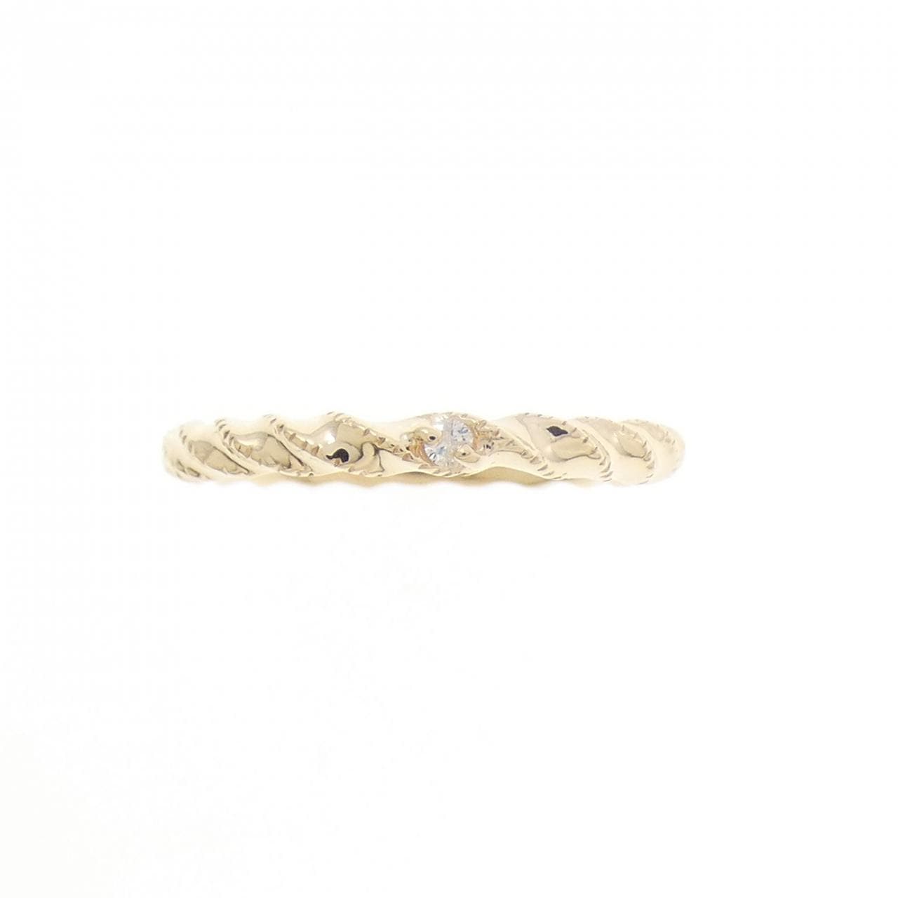 アガット ダイヤモンド リング 0.01CT