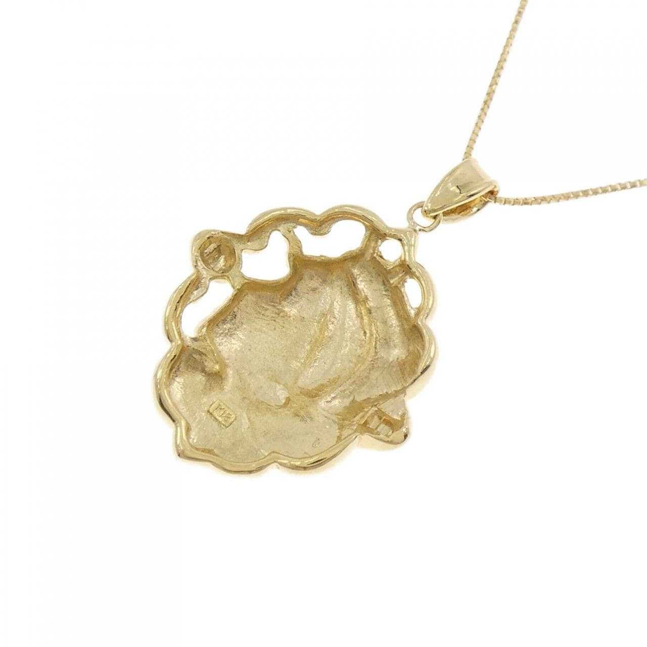 K18YG necklace