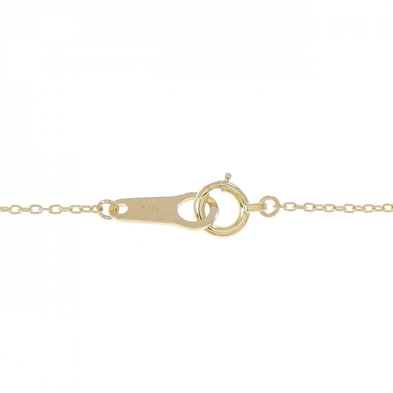 K18YG ダイヤモンド ネックレス 0.01CT