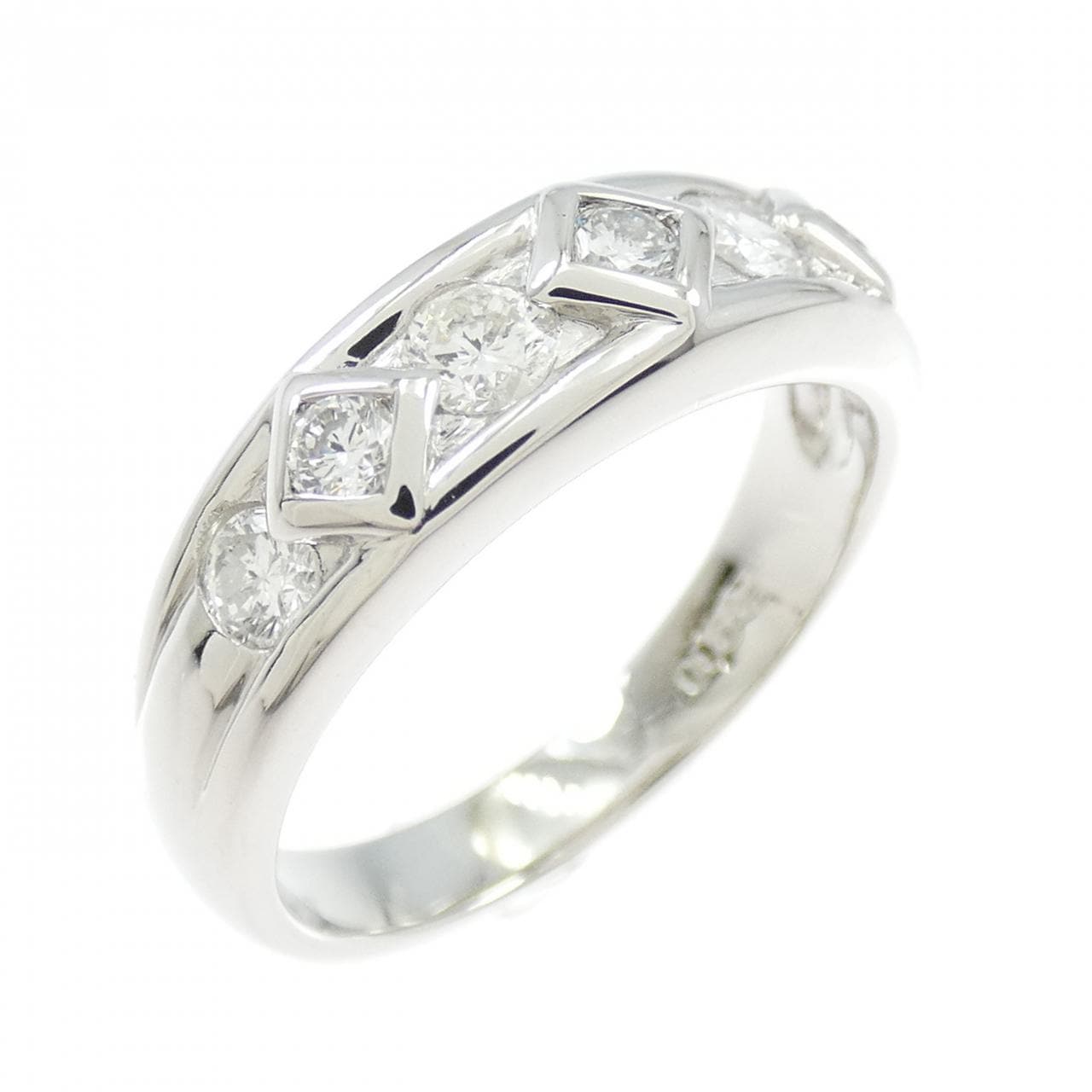 PT900 ダイヤモンド リング 0.51CT