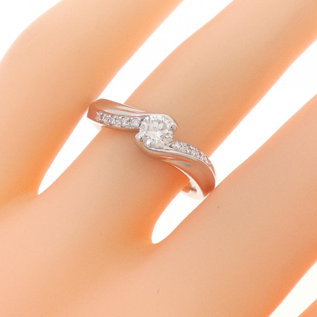 PT900 ダイヤモンド リング 0.259CT