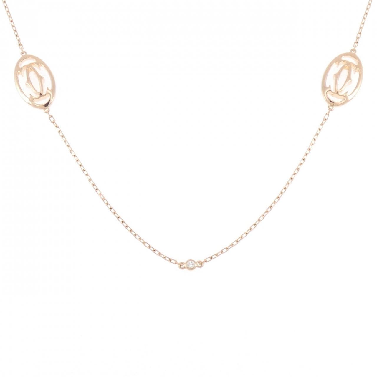 カルティエ ロゴ ネックレス