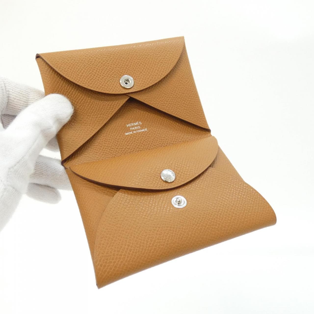 【未使用品】エルメス カルヴィ デュオ 083035CK コインケース