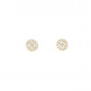 K18YG ダイヤモンド ピアス 0.20CT