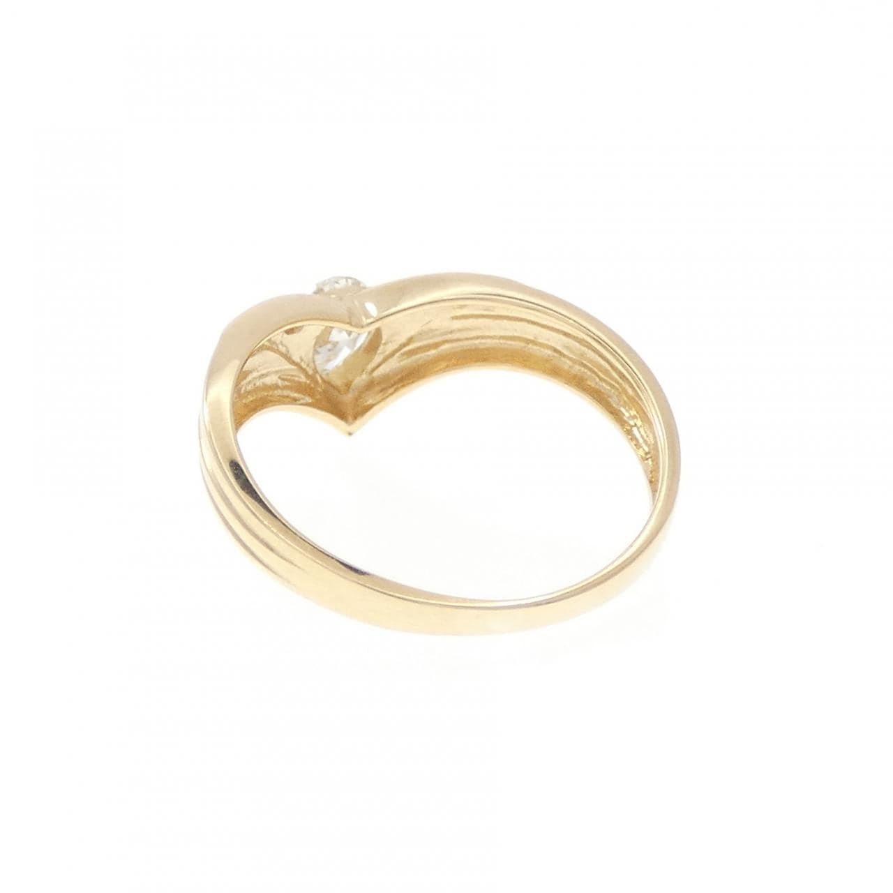 K18YG ダイヤモンド リング 0.23CT