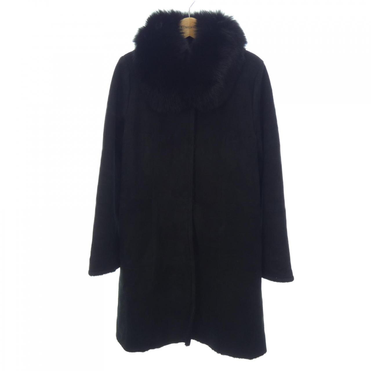 レリアン LEILIAN ムートンコート