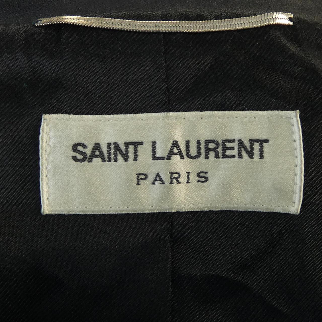 サンローラン SAINT LAURENT 372996 Y5HF1 レザーライダースジャケット