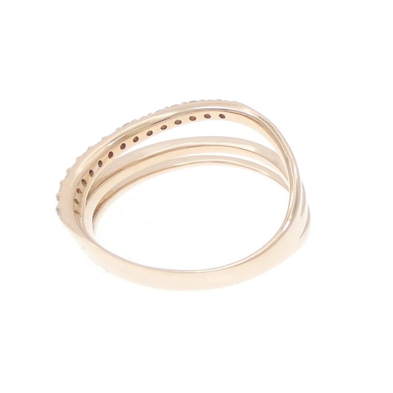 K18PG ダイヤモンド リング 0.20CT